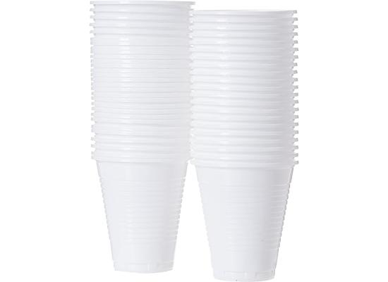 Plastic Cups For Colds Beverages Pack of 50